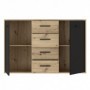 Chest ANTUZA 231 grey + oak