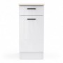 Kuhinjski element BIANCO 1 bel