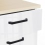 Kuhinjski element BIANCO 1 bel