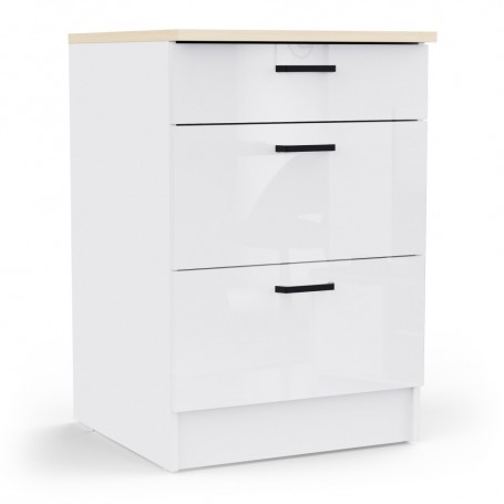 Kuhinjski element BIANCO 3 bel
