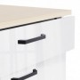 Kuhinjski element BIANCO 3 bel