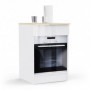 Kuhinjski element BIANCO 4 bel