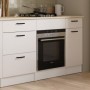 Kuhinjski element BIANCO 4 bel