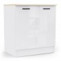 Kuhinjski element BIANCO 5 bel
