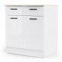 Kuhinjski element BIANCO 6 bel