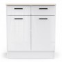 Kuhinjski element BIANCO 6 bel