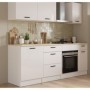 Kuhinjski element BIANCO 8 bel