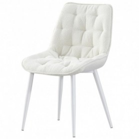 Chair LEON ivory white
