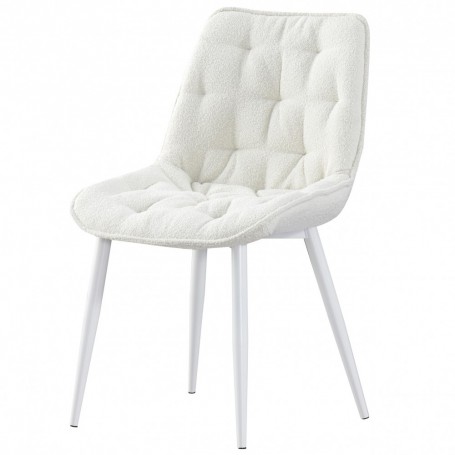 Chair LEON ivory white