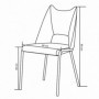Chair LAPUA dark grey
