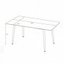 Table DOMATO 160x90 natur