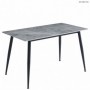 Table DOMATO 140x80 grey marble
