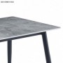 Table DOMATO 140x80 grey marble