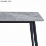 Table DOMATO 140x80 grey marble
