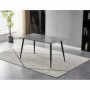 Table DOMATO 140x80 grey marble