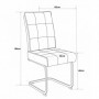 Chair LUNO light grey