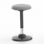 Bar chair SITWELL black&grey