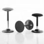 Bar chair SITWELL black&grey