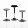 Bar chair SITWELL black&grey