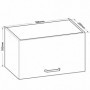 Kuhinjski element BIANCO 10 bel