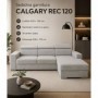 Sedežna garnitura CALGARY REC 120 L zelena