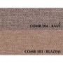 Kavč DOLORES temno rjav