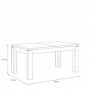 Raztegljiva miza ALCA 160-206x90