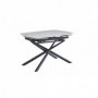 Expandable table VOLTA white gold