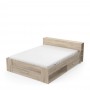 Bed DROP 160x200 white