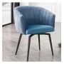 Chair ROUND blue