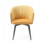 Chair ROUND yellow