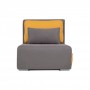 Relax chair YOUTH grey + orange