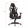 Office chair LEON black+white