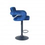 Bar stool LEONA blue