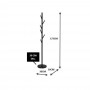 Coat hanger RITIRI black