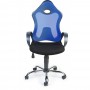 Office chair ANZELJ black + blue