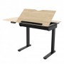 Height adjustable office desk TORINO