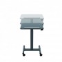Height adjustable office desk TOBIAS