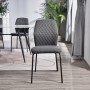 Chair NATINA dark gray