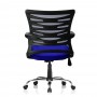 Office chair LIZA blue
