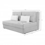Three-seater OKTO 3 grey