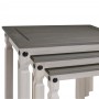 Coffee table GREY - 3-part