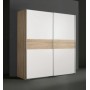 Wardrobe KILIN oak + gray