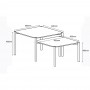 2-set coffee table NEJLA