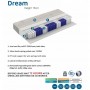 Mattress SLEEP 7 zones 120x200