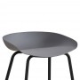 Bar chair DABU gray
