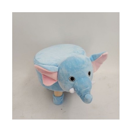 Soft stool in the shape of an elephant